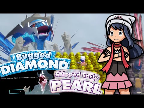 A Long Critique of Pokémon Bugged Diamond & Shipped Early Pearl