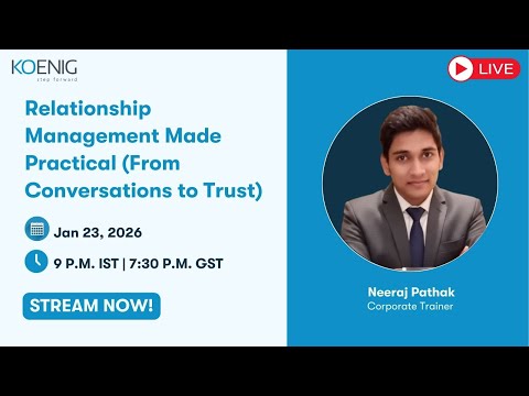 Relationship Management Made Practical (From Conversations to Trust)