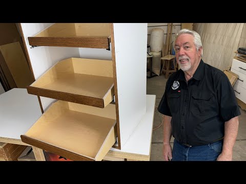 Kitchen Pantry With Roll-Out Shelves Start-to-Finish