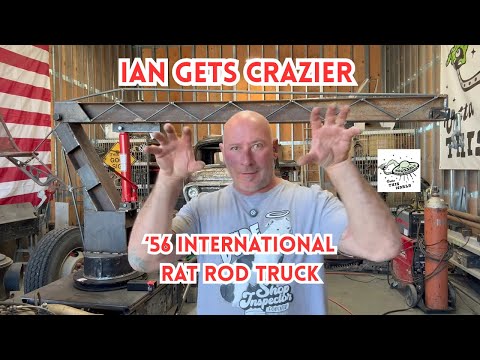CRAZY Crane Addition! Ian Roussel Pushes The Limits For The '56 International Rat Rod