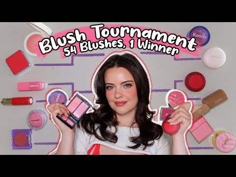 BLUSH TOURNAMENT! 54 Blushes, 1 Winner 🏆 | Julia Adams