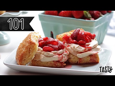How To Make The Best Strawberry Shortcake You'll Ever Eat • Tasty