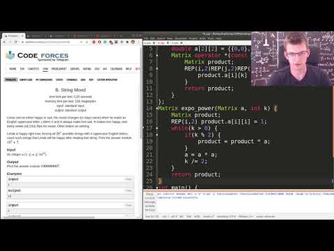 Matrix Exponentiation Coding (Part 1/2)