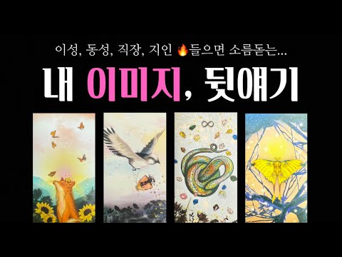 나를 어떻게 볼까? 내 이미지, 뒷얘기🔥 이성, 동성, 직장 등💕