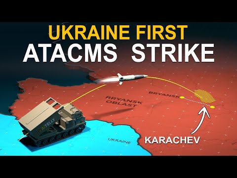 Ukraine First ATACMS Strike in Russia #ukraine #russia