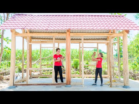 Full Video: 60 Days Building Alone Off The Grid, BUILD CABIN, Build farm life, Free Bushcraft