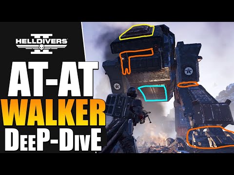 Helldivers 2 - Factory Strider Weak Spot Guide & Tips