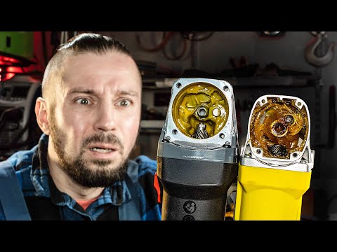 Why does everyone lubricate angle grinders incorrectly?