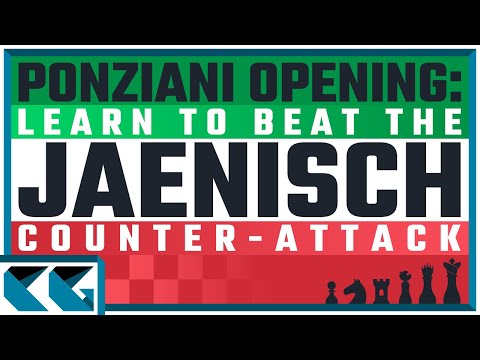 Chess Openings: Learn to Play the Ponziani Opening || Crushing the Jaenisch Gambit!