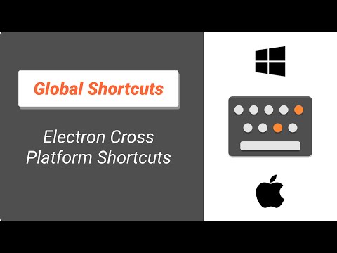 Create a Custom Shortcut w/ Electron - Cross Platform Desktop Shortcuts