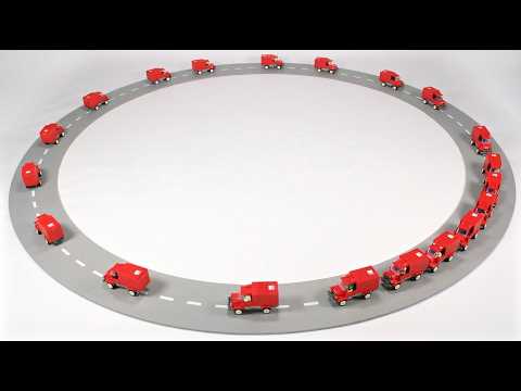 Why Traffic Jams Happen (with LEGO Cars)