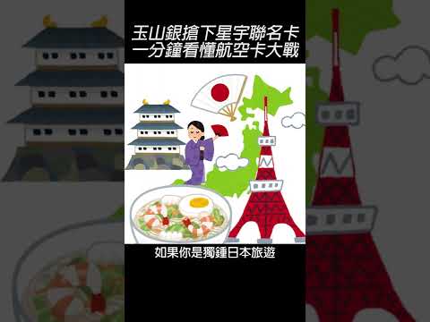星宇迷出國必備！傳玉山銀搶下聯名權　一分鐘看懂航空卡大戰#Shorts