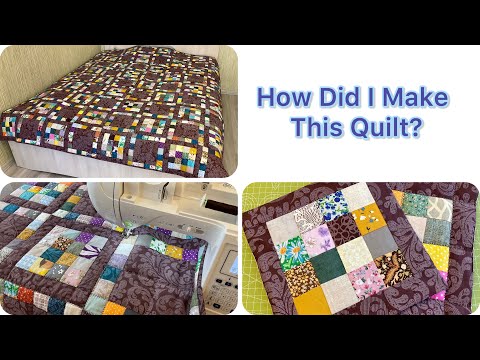 Sew a Quilt of Any Size on a Household Sewing Machine!