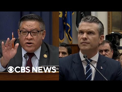 Watch: Congressman calls Hegseth an "embarrassment" after claiming all communications are classified