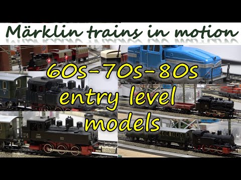 Märklin entry level models 60s - 70s - 80s
