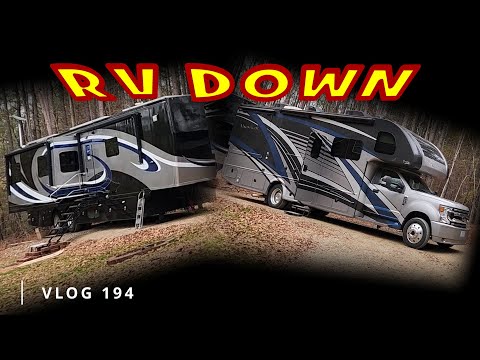 OUR RV BROKE DOWN. Forced OUT of our RV. Dealing with RV Mishaps. What do we do?
