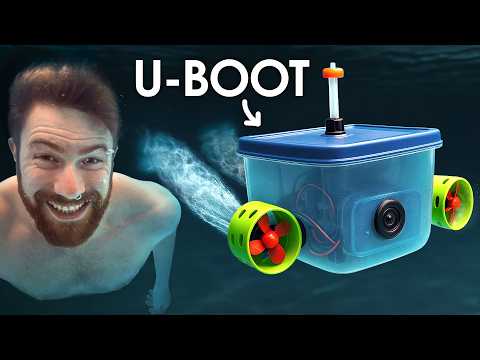 Building a working Submarine from a Lunchbox!