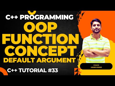 Introductions to Functions | Default Argument in C++ | C++ Programming