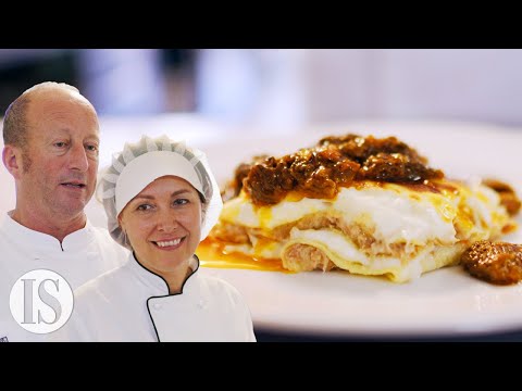 Le lasagne nel più antico ristorante Michelin d'Italia - Arnaldo Clinica Gastronomica*