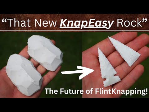 KnapEasy : A New Solution for Flint Knapping Rock. Beginners & Experts!