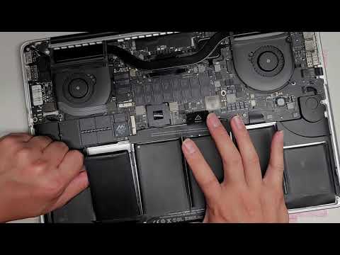 15" MacBook Pro A1398 Early 2013 Battery Replacement How To *Watch completely before attempting!*