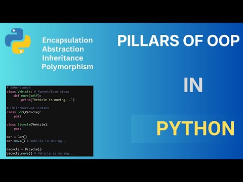 Python Programming for Absolute Beginners | 4 Pillars of OOP #17