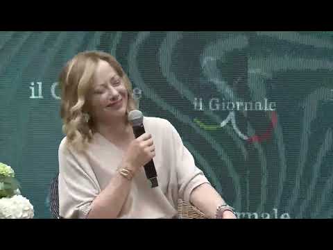 50 anni de Il Giornale: adesso live Giorgia Meloni in diretta da Milano
