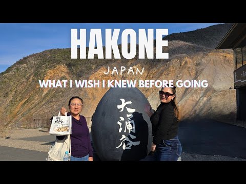 Hakone Travel Mistakes 😬 | What I Wish I Knew Before Going| Hakone Freepass | My 2-Day Escape Japan