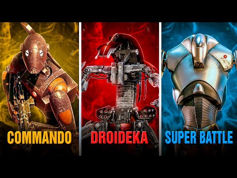 EVERY SINGLE Separatist Battle Droid Type/Variant Explained!