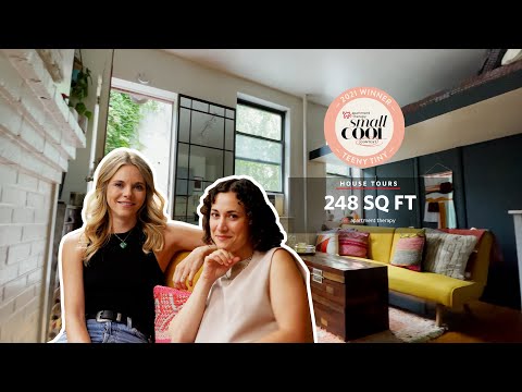 Our Small/Cool 'Teeny-Tiny' Winners' 248 Square Foot NYC Studio | House Tours