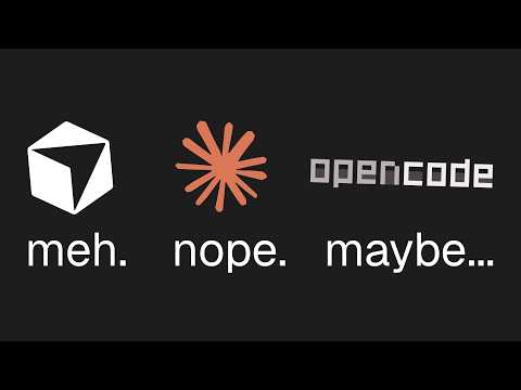 The Best Coding Agent is... (and how I use them)