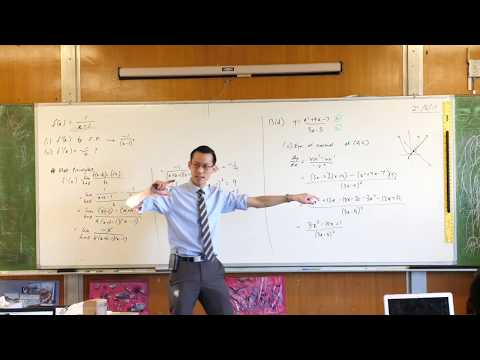 Finding a Normal to a Rational Function