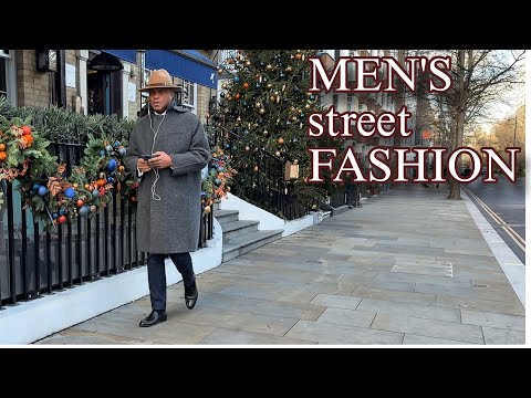 Stylish Cold Weather Outfit Ideas .Men’s Street Fashion