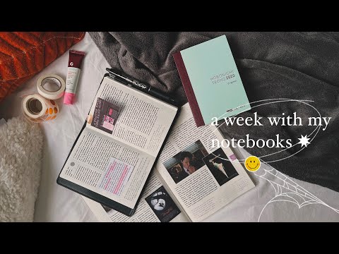 a week with my notebooks | hobonichi avec chapter 2: electric boogaloo (ep. 4) ✸