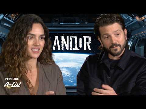 DIEGO LUNA AND ADRIA ARJONA (Andor Season 2 Junket) | Pero Like