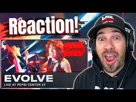 This Is INSANE | First Time Hearing THE WARNING - EVOLVE (Live From Pepsi Center)