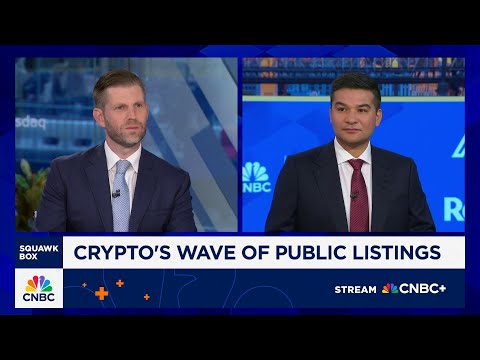 Eric Trump: Crypto solves all the problems of modern day finance