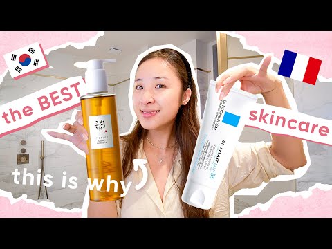 My Korean & French Skincare Routine: Why it works every time!