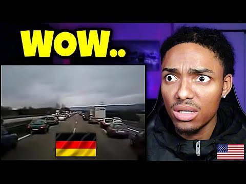 AMERICAN SHOCKED by How Germans React to Ambulance Siren