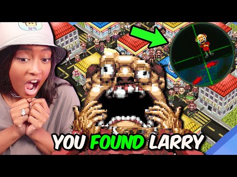 Lets Find Larry... but he keeps running from me and I have a GUN!! A Where's Waldo Horror Game!