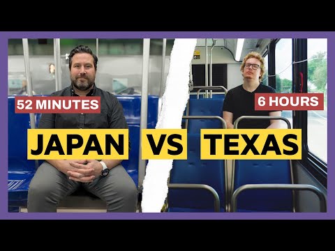 We Compared Public Transit in Texas and Japan