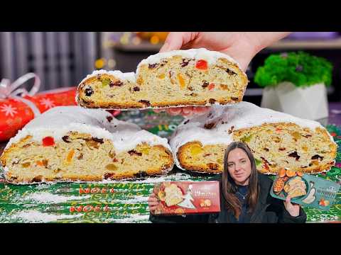 ШТОЛЛЕН Этот РЕЦЕПТ Продают за ДЕНЬГИ💸Пеку по 10 штук и МАЛО!ЛУЧШИЙ Немецкий Штоллен 🥚Без ЯИЦ