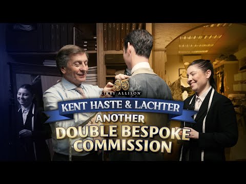Bespoke Dreams: Double-Breasted Double Bespoke Commission at Kent Haste & Lachter | Kirby Allison