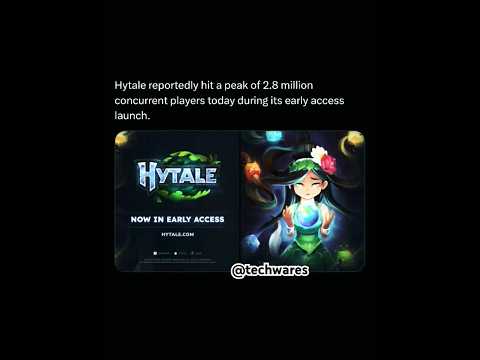 Hytale Hits 3 Million Concurrent Players During Early Access Launch!