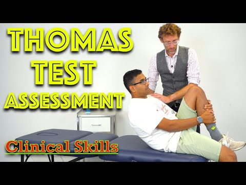 Thomas Test - Knee Pain Examination - Clinical Skills - Dr Gill