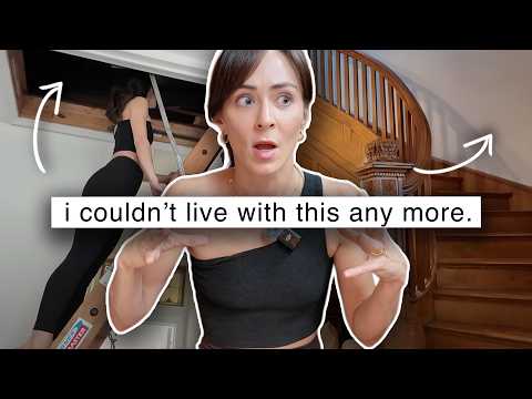 Beginning to turn my Victorian townhouse into my DREAM HOME.