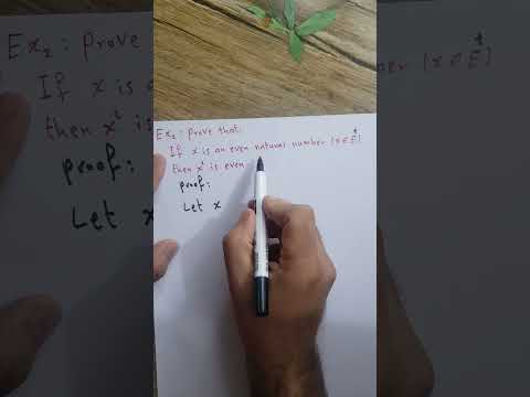 المحاضرة 8 الفصل الأول (البرهان الرياضي: البرهان المباشر Direct proof). نوار الأسدي