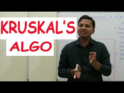 Kruskal's Algorithm for Spanning Tree | Graph Theory #14