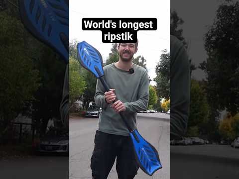 Riding The Worlds Longest RipStik