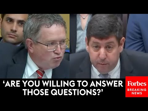 BREAKING NEWS: Thomas Massie Demands Answers From ATF Director About Jan. 6 Pipe Bombs At DNC & RNC